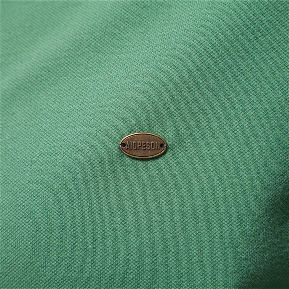 Ribbed Trim Polo