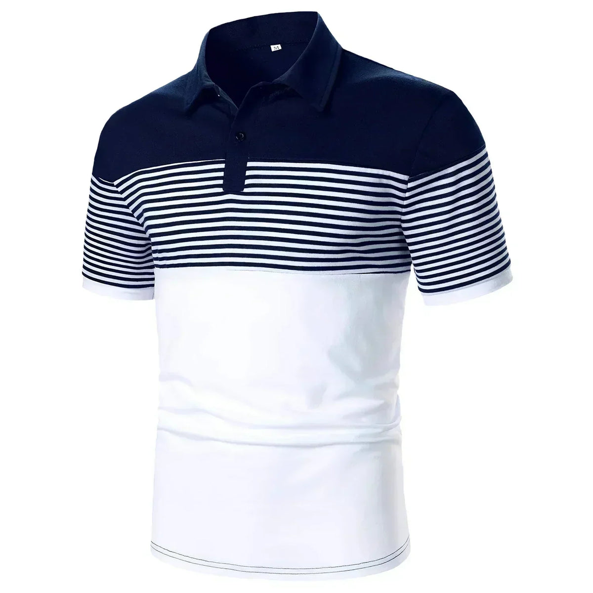 Contrast Collar Polo