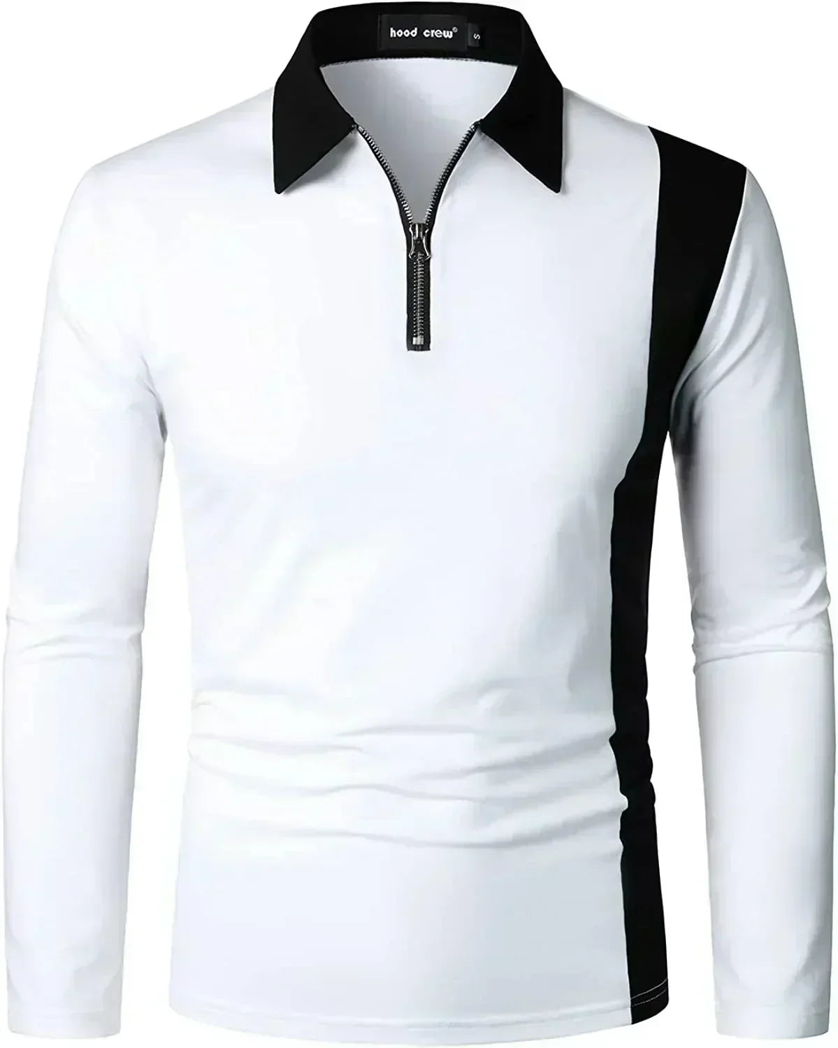 Long Sleeve Knit Polo