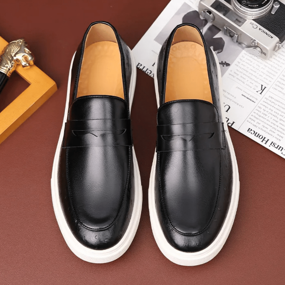 Reine Slip-On Leather Loafers