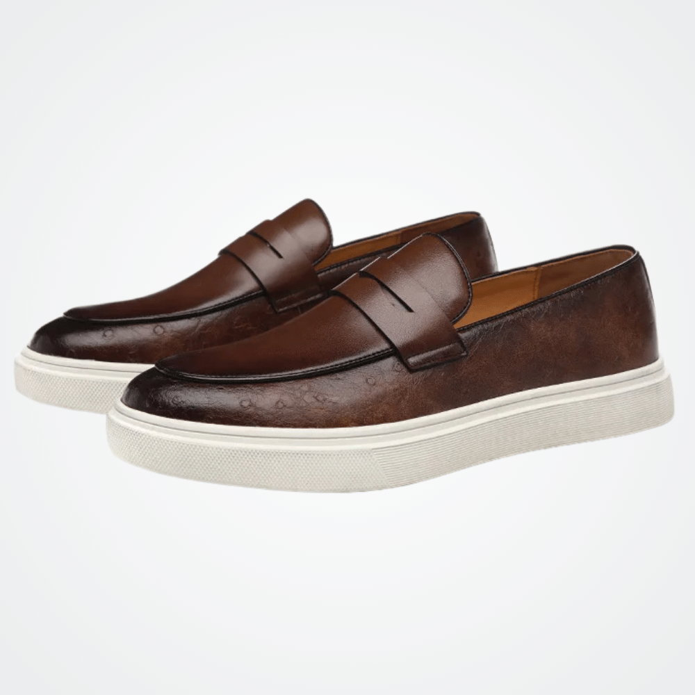 Reine Slip-On Leather Loafers