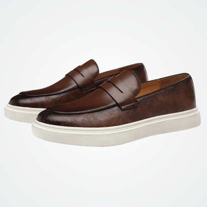 Reine Slip-On Leather Loafers