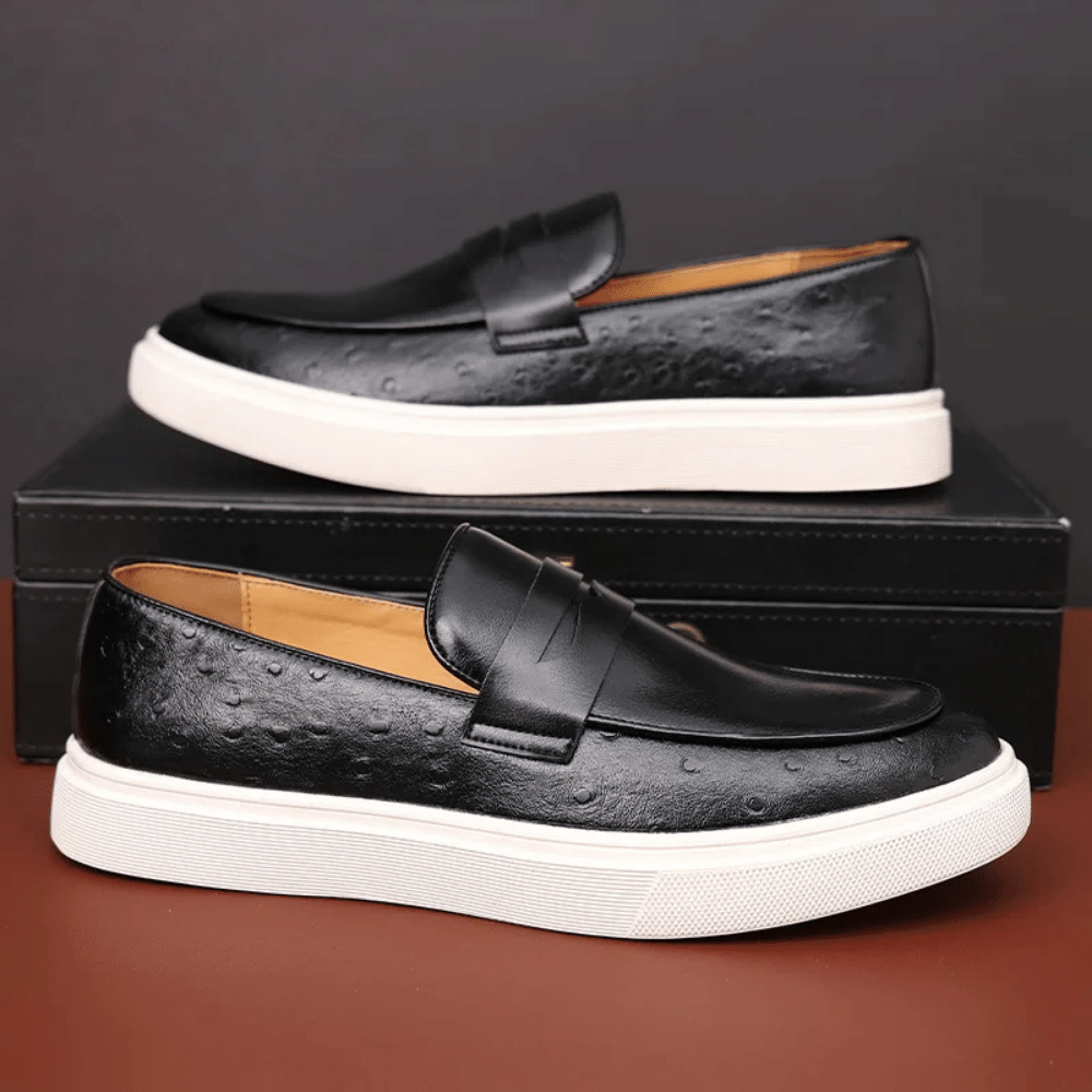 Reine Slip-On Leather Loafers