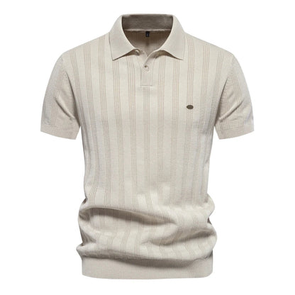 Waffle Knit Polo