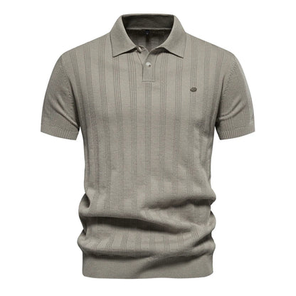 Waffle Knit Polo