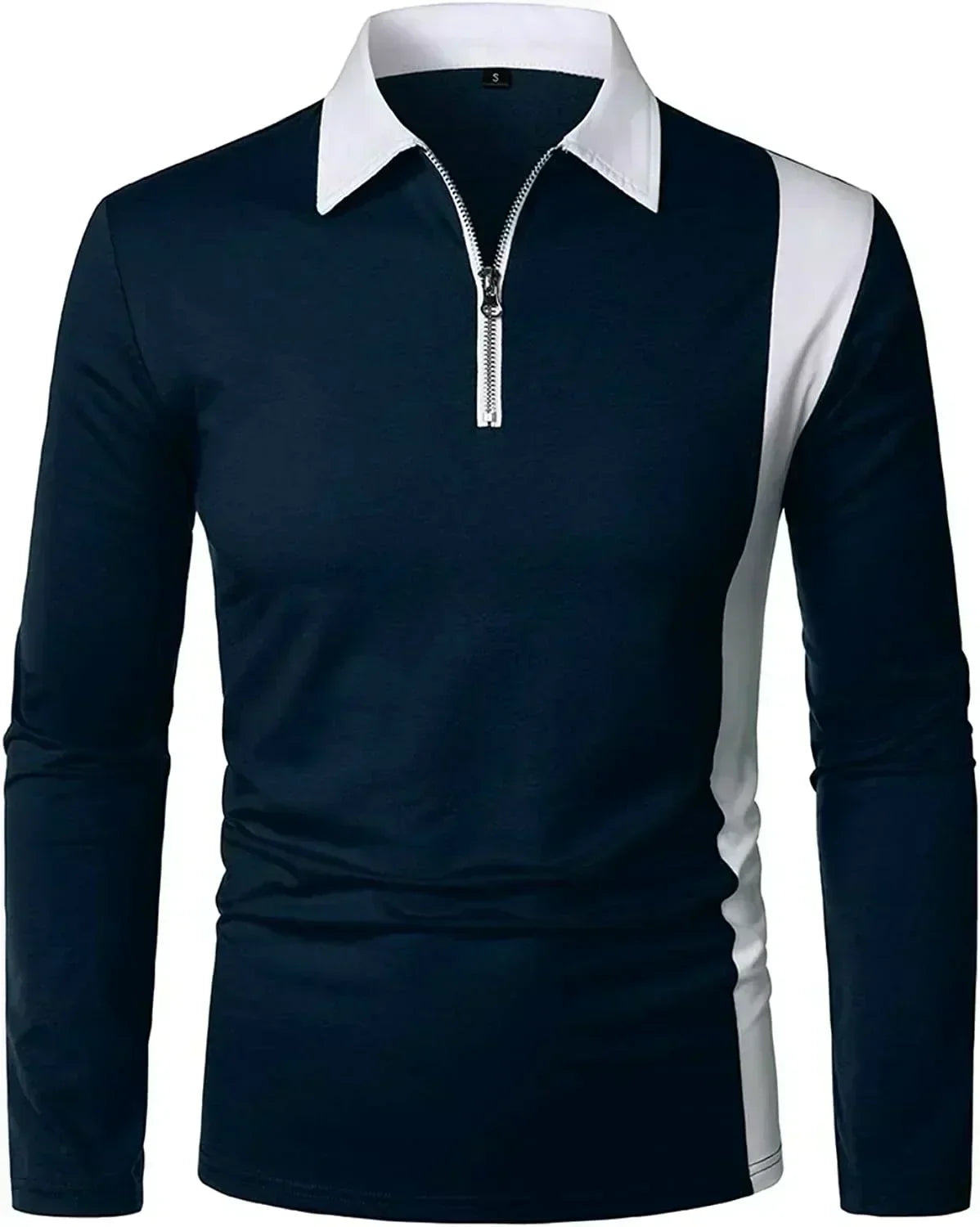 Long Sleeve Knit Polo