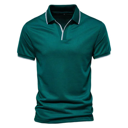 Fine Knit Polo Shirt