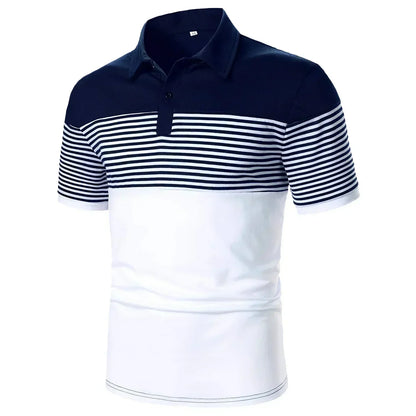Contrast Collar Polo