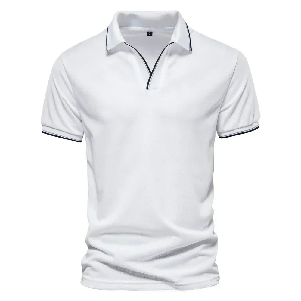 Fine Knit Polo Shirt