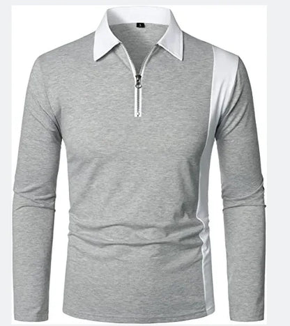 Long Sleeve Knit Polo