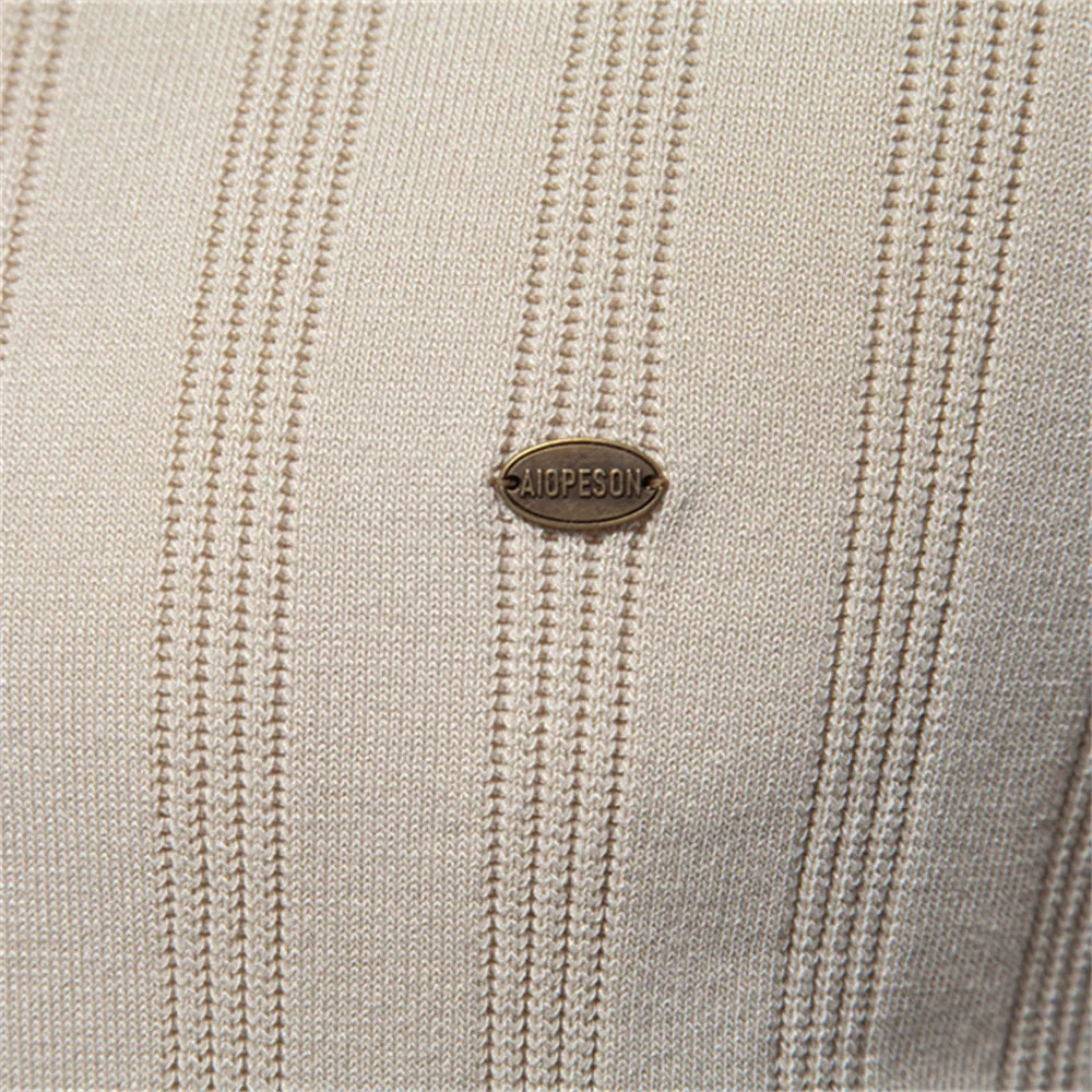 Waffle Knit Polo