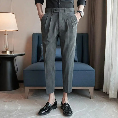Pinstripe Trousers