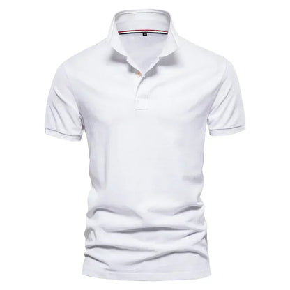 Textured Cotton Polo