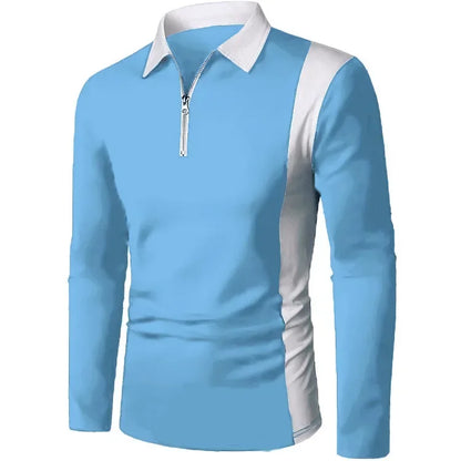 Long Sleeve Knit Polo