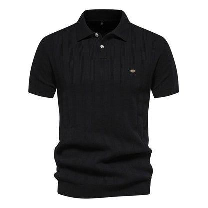 Waffle Knit Polo