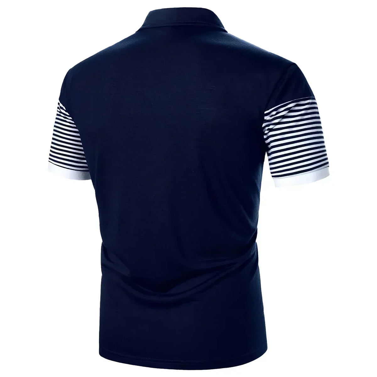 Contrast Collar Polo