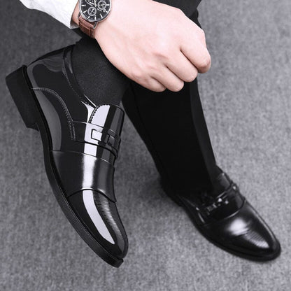 High Shine Leather Business Shoes