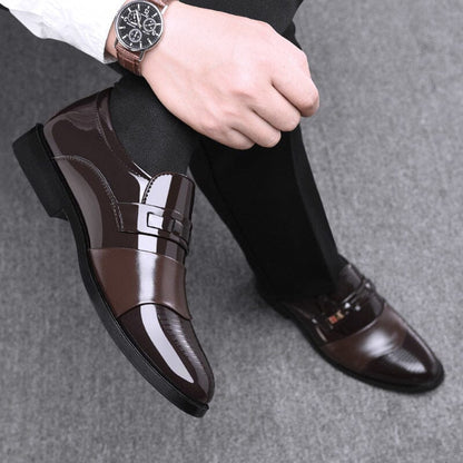 High Shine Leather Business Shoes